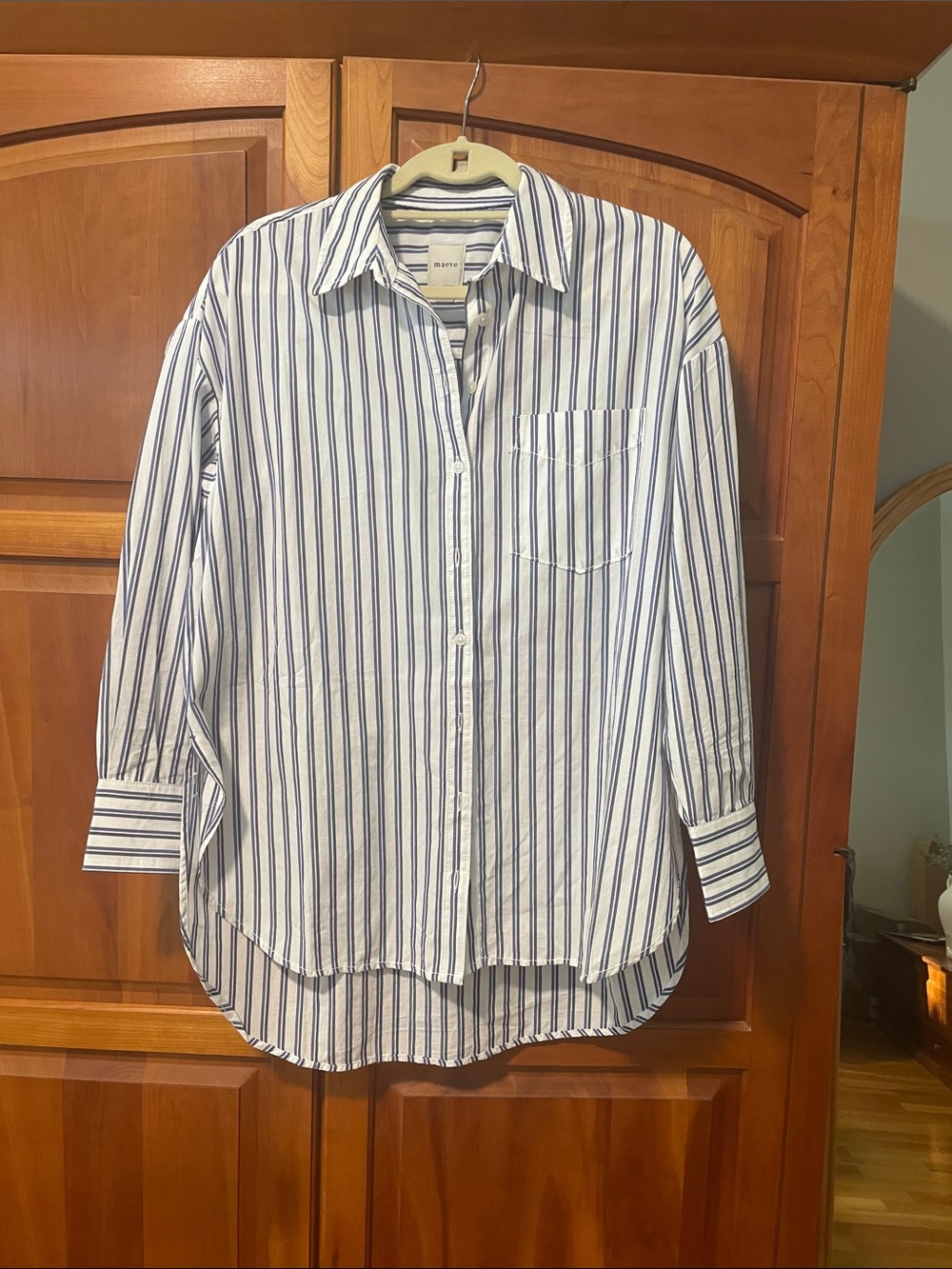Maeve striped shirt